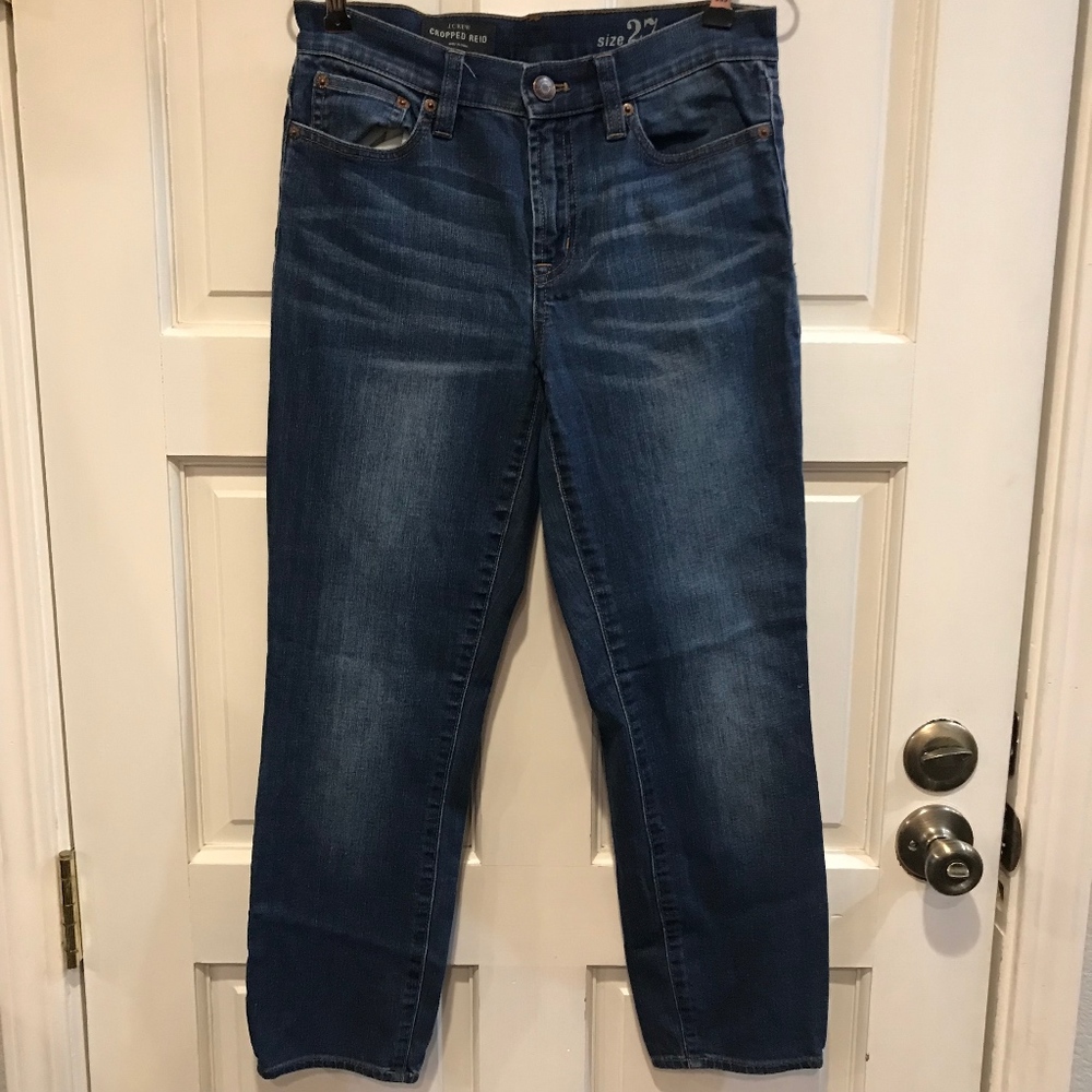 J. Crew Cropped Reid Jeans Womens Size 26